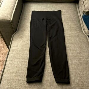 SPANX black leggings.